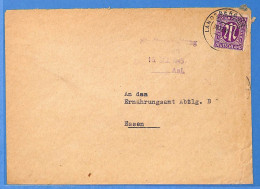 Allemagne Bizone - 1945 - Lettre De Landsberg - G34226 - Autres & Non Classés