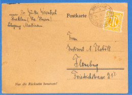 Allemagne Bizone - 1945 - Carte Postale De Breklum - G34211 - Autres & Non Classés