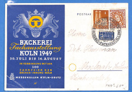 Allemagne Bizone - 1949 - Carte Postale De Koln - G34213 - Autres & Non Classés