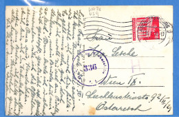 Allemagne Bizone - 1950 - Carte Postale De Aschaffenburg - G34201 - Autres & Non Classés