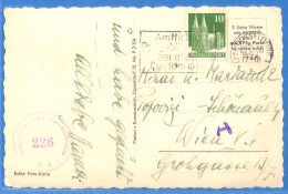 Allemagne Bizone - 1950 - Carte Postale De Dusseldorf - G34200 - Autres & Non Classés