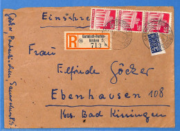 Allemagne Bizone - 1949 - Lettre Einschreiben De Garmisch - G34174 - Other & Unclassified