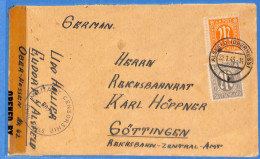 Allemagne Bizone - 1946 - Lettre Avec Censure De Alsfeld - G34156 - Autres & Non Classés