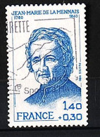 France 1980 - N°2097 - Jean-Marie De La MENNAIS - Oblitérés