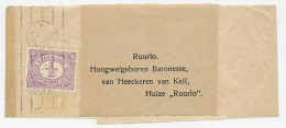 Drukwerkrolstempel / Wikkel - Zutphen 1917 - Unclassified