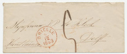 Brielle - Delft 1863 - ...-1852 Préphilatélie