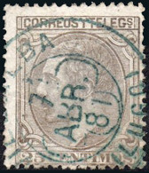 Lugo - Edi O 204 - Mat Trébol Azul "Villalba" - Used Stamps