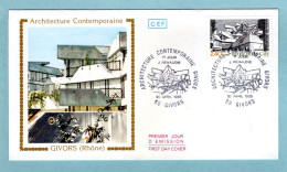 FDC France 1985 - Architecture Contemporaine - Jean Renaudie - YT 2365 - 69 Givors - 1980-1989