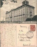 Cartoline Livorno Ligorno Hotel Corallo 1914 - Autres & Non Classés