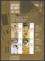 2012 San Marino Foglietto Gustav Klimt BF 116 MNH** - Blocks & Sheetlets