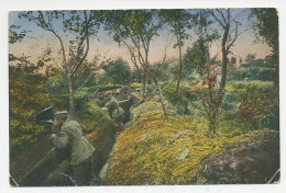 Fieldpost Postcard Germany / France 1915 Trench - WWI - Guerre Mondiale (Première)