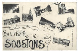 40 - Soustons - Carte Multivues : Souvenir De Soustons - Soustons