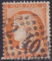 France Classiques N°38d 4 Retouchés TB ( Signé JF Brun) Qualité:obl Cote:200 - 1870 Beleg Van Parijs