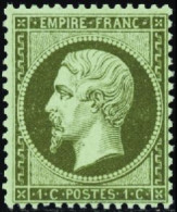 France Classiques N°19 1c Olive Foncé Qualité:** Cote:250 - 1862 Napoléon III