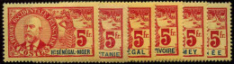 Séries Coloniales  N°1906 Palmiers- Faidherbe- Ballay 143 Timbres Poste + Taxes Qualité:* Cote:3680 - 1906-08 Palmiers – Faidherbe – Ballay