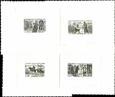 Andorre épreuves D'artistes N°167/170  Faits Historiques 4 épreuves D'artiste Signées Decaris - Other