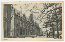 Prentbriefkaart Postkantoor Arnhem 1954 - Autres & Non Classés