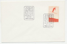 Cover / Postmark Norway 1981 Skiing  - Winter (Other)