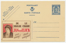 Publibel - Postal Stationery Belgium 1941 Jan Van Eijck - Cigar  - Andere & Zonder Classificatie