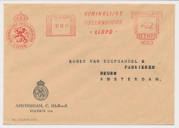 Meter Cover Netherlands 1951 Shipping Company - KHL - Royal Dutch Lloyd - Schiffe