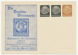 Postal Stationery Germany 1937 Stamp Exhibition Berlin - Stamp - Autres & Non Classés