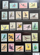 (Tv) Angola - 1951 Birds Complete Set - MNH - Angola