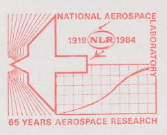 Meter Cut Netherlands 1984 National Aerospace Laboratory - 65 Years Aerospace Research - Astronomie