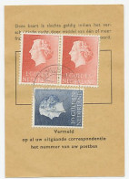Em. Juliana Postbuskaartje IJmuiden 1966 - Non Classés