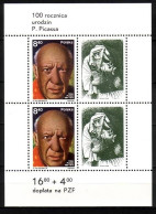 POLEN BLOCK 84 POSTFRISCH(MINT) PABLO PICASSO 1981 - Picasso