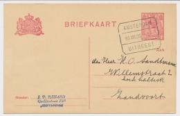 Treinblokstempel : Amsterdam - Uitgeest I 1920 - Non Classés