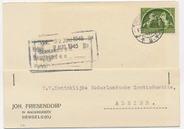 Perfin Verhoeven 331 - J.F. - Hengelo 1945 - Non Classés