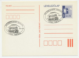 Postcard / Postmark Hungary 1989 Train - Trains