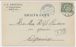 Firma Briefkaart Marum 1910 - Voederartikelen - Non Classés