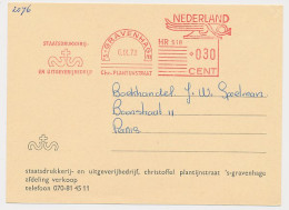 Meter Card Netherlands 1973 State Printing And Publishing Company - Autres & Non Classés