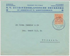 Firma Envelop S Hertogenbosch 1933 -Zuid Nederlandsche Drukkerij - Non Classés