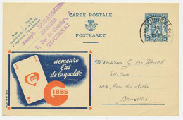 Publibel - Postal Stationery Belgium 1943 Playing Card - Ace - Non Classés