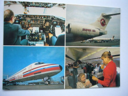 Avion / Airplane / JET ALSACE / Super MD83 / Cockpit - Cabin - Air Hostess  / Airline Issue - 1946-....: Ere Moderne