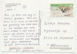 Postcard / ATM Stamp Spain 1999 Clever & Smart - Comics