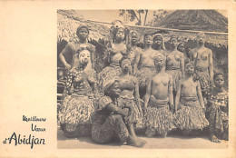 Côte D'Ivoire - NU ETHNIQUE - Danseuses - CARTE PHOTO - Ed. Inconnu 18513 - Côte-d'Ivoire