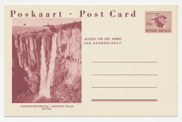 Postal Stationery South Africa Howick Waterfalls Natal - Non Classés