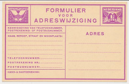 Verhuiskaart G. 11 - Postal Stationery