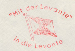 Meter Cover Germany 1963 Shipping Line - Levante - Ships