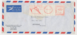 Meter Cover South Africa 1963 Shipping Company Holland Africa Line - Schiffe