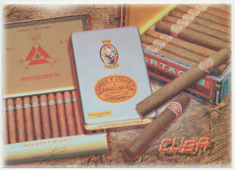 Postal Stationery Cuba 2000 Cigar - Romeo And Juliet - Montecristo - Tabac