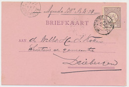 Kleinrondstempel Westbroek 1897 - Non Classés