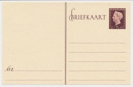 Briefkaart G. 293 A  - Postwaardestukken