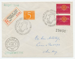 Aangetekend Bergen Op Zoom 1960 - Postzegeltentoonstelling  - Non Classés