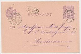 Kleinrondstempel Zetten 1887 - Non Classés