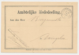 Kleinrondstempel Westerbork 1891 - Non Classés