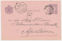Kleinrondstempel Zevenhuizen 1896 - Non Classés